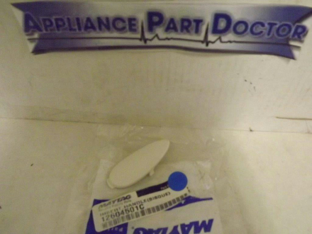 MAYTAG WHIRLPOOL REFRIGERATOR 12604501C HANDLE INSERT (BSQ) NEW MAYTAG WHIRLPOOL REFRIGERATOR 12604501C HANDLE INSERT (BSQ) NEW